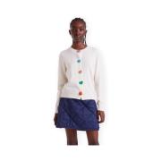 Mantel Compania Fantastica COMPAÑIA FANTÁSTICA Cardigan 10320 - Ecru