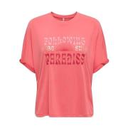 T-shirt Korte Mouw Only -