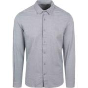 Overhemd Lange Mouw Knowledge Cotton Apparel Overhemd Vintage Indigo