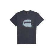 T-shirt Korte Mouw G-Star Raw SPRAY G LOGO R T