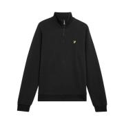 Sweater Lyle &amp; Scott ML2022V LOOPBACK QUARTER ZIP SWEAT-Z865 JET B...