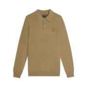 Polo Shirt Lange Mouw Lyle &amp; Scott KN2113V COTTON MERINOS POLO-X85...