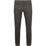 Broek Pierre Cardin Broek Lyon Tapered Print Bruin