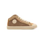Hoge Sneakers Sanjo K100 Corduroy - Earth Multicolor