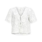 Blouse Object Top Mini - White