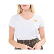 T-shirt Korte Mouw Pieces -