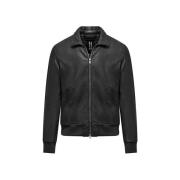 Leren Jas Bomboogie JMCHEL LGW5-90 BLACK