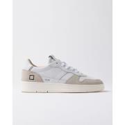 Lage Sneakers Date M431-C2-BA-HB COURT 2.0-WHITE-BEIGE