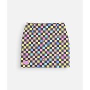 Rok Oxbow Bedrukte fleece minirok POPDAMS