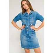 Jurk Le Temps des Cerises Jurk recht van jeans ALVY