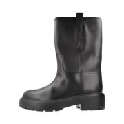 Laarzen Tommy Jeans TJW LEATHER MID TUBULAR