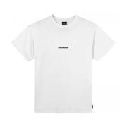 T-shirt Korte Mouw Propaganda PRTS553-RIBS BIANCO