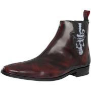 Laarzen Jeffery-West Chelsea-laarzen van gepolijst leer met schedel