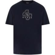 T-shirt Korte Mouw Guess Ss Bsc Basic Quattro G Tee