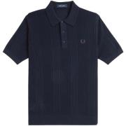 T-shirt Fred Perry Fp Pointelle Panel Knitted Shirt