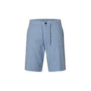 Korte Broek Selected Noos Regular Brody Shorts - Cashmere Blue