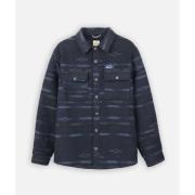 Fleece Jack Oxbow Overshirt van jacquard NIGHTFALL