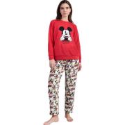 Pyjama's / nachthemden Admas Pyjama broek top lange mouwen Best Mickey...