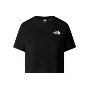 T-shirt Korte Mouw The North Face W Simple Dome Cropped
