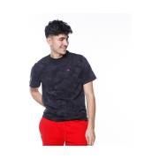 T-shirt Korte Mouw Converse Marble Cut And Sew