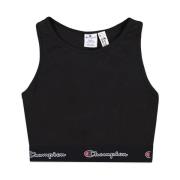 T-shirt Korte Mouw Champion Script Logo Waist Racer Back Sports