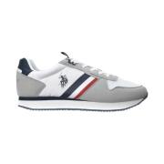 Lage Sneakers U.S Polo Assn. NOBIL006WHI