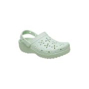 Klompen Crocs Classic Floral Cut Out Clog