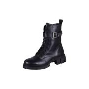 Hoge Sneakers Tommy Hilfiger Cool Feminine Bikerboot Black Leather