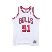 T-shirt Korte Mouw Mitchell And Ness Nba Chicago Bulls Dennis Rodman S...