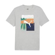 T-shirt Korte Mouw Puma Graphics Summer Sports