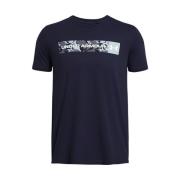 T-shirt Korte Mouw Under Armour Camo Chest Stripe