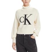 Trui Calvin Klein Jeans BLOWN UP CK LOOSE SWEATER CONTRA LV047D349G