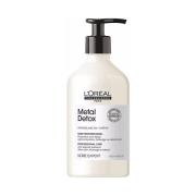Verzorging en conditioner L'oréal Metal Detox Conditioner 500 ml