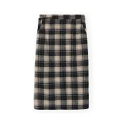 Rok Compania Fantastica COMPAÑIA FANTÁSTICA Skirt 11156 - Checks
