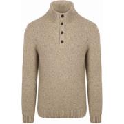 Trui Gant Mocker Pullover Wool Blend Sand