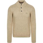 Trui New Zealand Auckland NZA Pullover Mocker Conor Melange Warm Beige