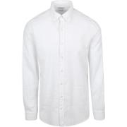 Overhemd Lange Mouw Mcgregor Overhemd Linnen Blend Wit
