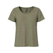 T-shirt Korte Mouw Pieces -