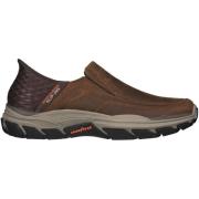 Instappers Skechers 204810/CDB Respected-Elgin Dark brown