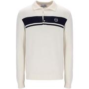 Polo Shirt Lange Mouw Sergio Tacchini Damarindo Knitted Polo Gardenia/...