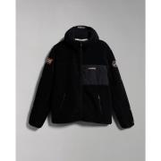 Fleece Jack Napapijri YUPIK FZH 3 - NP0A4GNS-041 BLACK