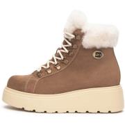 Laarzen NeroGiardini Velour Montone Cappuccino Eva Gorga Panna + Ba