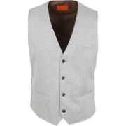 Blazer Suitable Gilet Kris Mist Grijs
