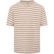 T-shirt Anerkjendt Kikki T-shirt Oranje Gestreept