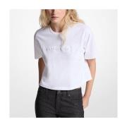 T-shirt Korte Mouw MICHAEL Michael Kors MK RHNSTONE T