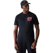 T-shirt Korte Mouw New-Era Nba Photogrphc Print Reg Tee Chibul Blk