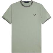T-shirt Korte Mouw Fred Perry Fp Twin Tipped T-Shirt