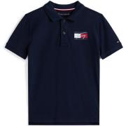 Polo Shirt Korte Mouw Tommy Hilfiger Tommy Script Flag Ss