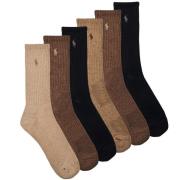 Sokken Polo Ralph Lauren CASUAL CREW-ANKLE-3 PACK