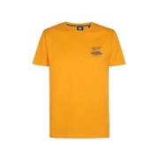 T-shirt Korte Mouw Petrol Industries -